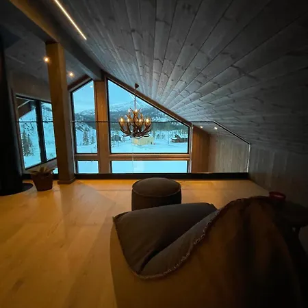 Hébergement de vacances Hytta Pa Fikstjonn Med Panoramautsikt *