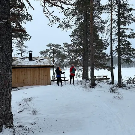 Hébergement de vacances Hytta Pa Fikstjonn Med Panoramautsikt *